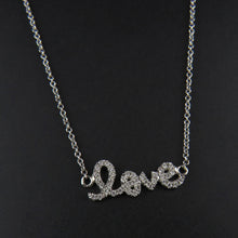 Load image into Gallery viewer, &#39;Love&#39; Diamond Necklace
