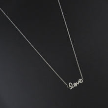 Load image into Gallery viewer, &#39;Love&#39; Diamond Necklace
