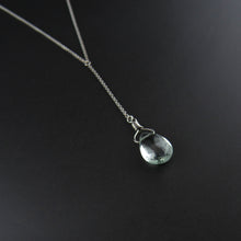 Load image into Gallery viewer, Aquamarine Drop Necklace
