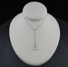 Load image into Gallery viewer, Aquamarine Drop Necklace
