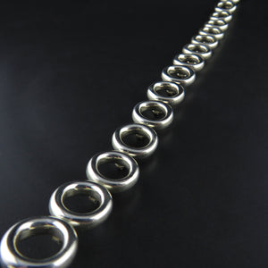 Multi Circle Necklace with T-Bar