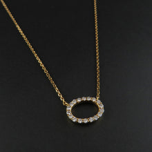 Load image into Gallery viewer, Oval Diamond Necklace
