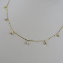 Load image into Gallery viewer, Droplet Diamond Necklace

