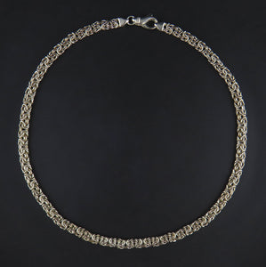 Silver Cable Necklace