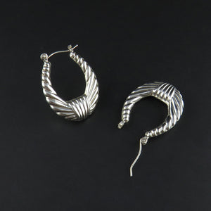 Silver Decorative Hoops