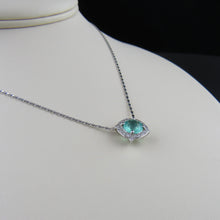 Load image into Gallery viewer, Diamond and Apatite Necklace
