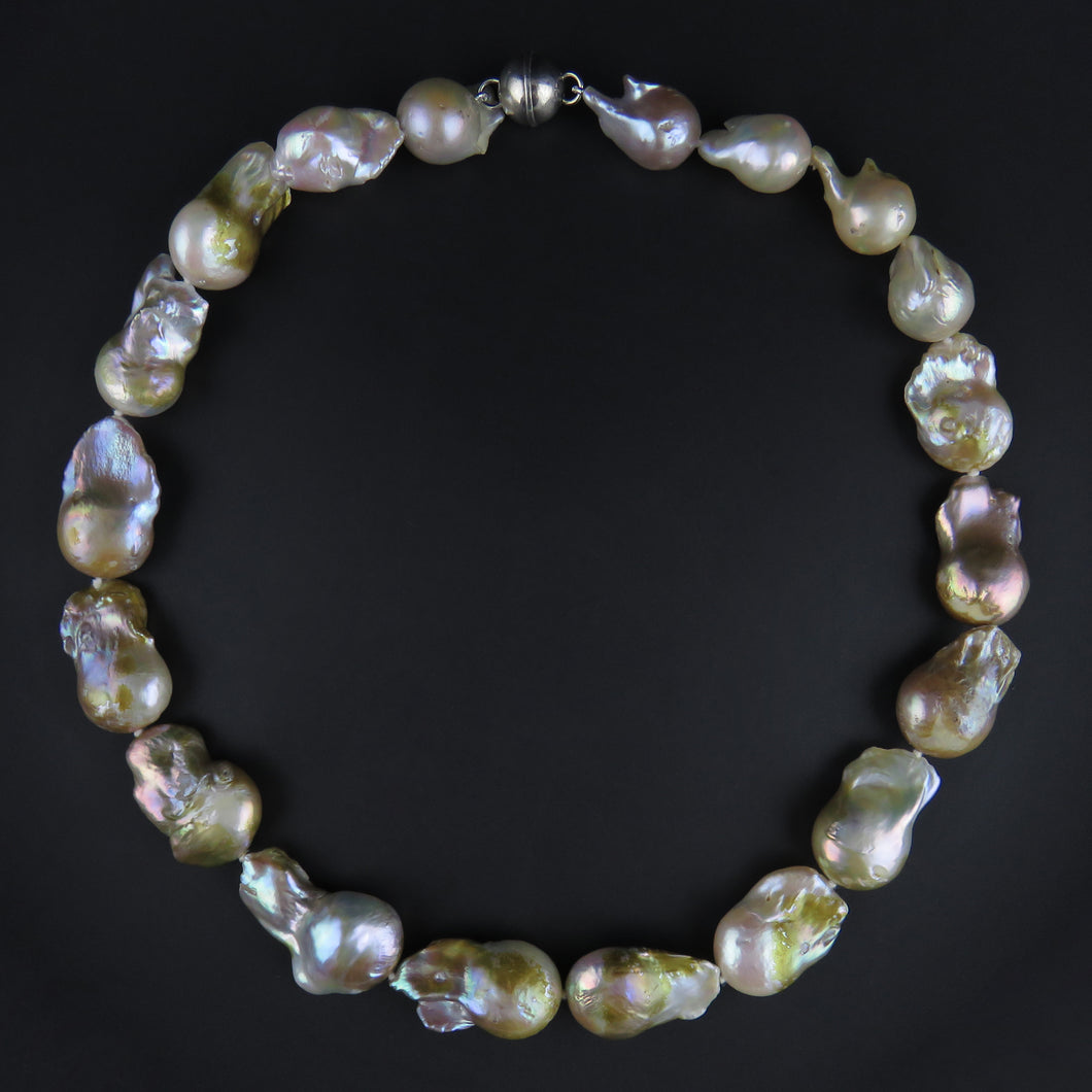 Baroque Freshwater Cultured Pearl Strand