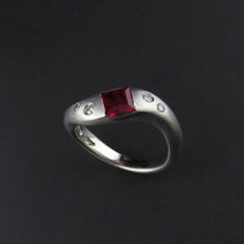 Load image into Gallery viewer, Ruby and Diamond Ring
