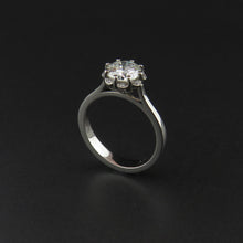 Load image into Gallery viewer, Flower Diamond Ring
