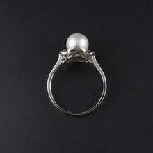Load image into Gallery viewer, Pearl and Diamond Ring
