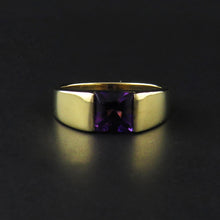 Load image into Gallery viewer, Amethyst Gold Ring
