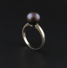 Load image into Gallery viewer, Black Pearl Ring
