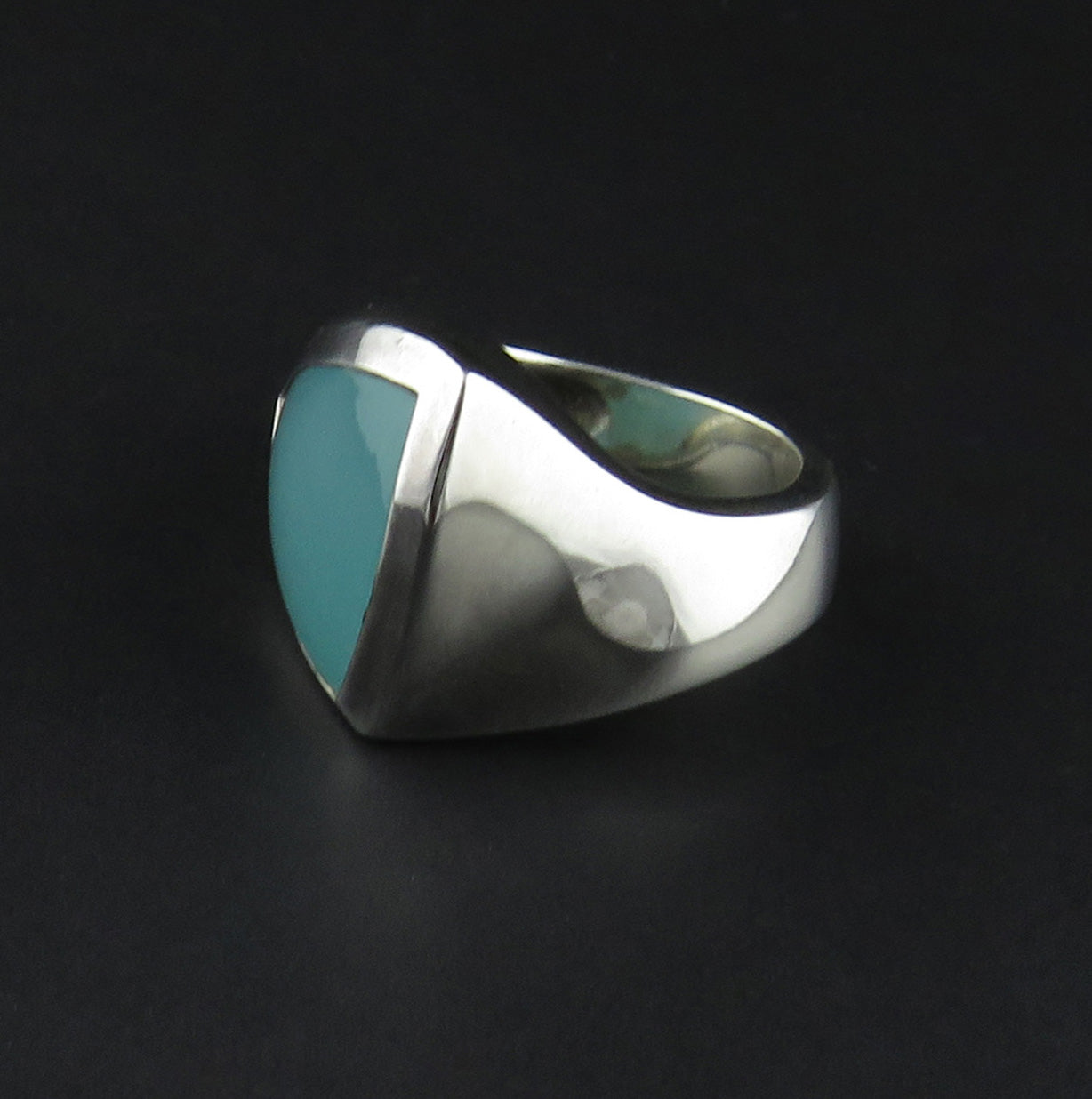 Silver Chalcedony Ring