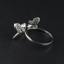 Load image into Gallery viewer, Cubic Zirconia Butterfly Ring
