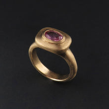 Load image into Gallery viewer, Pink Sapphire Dress Ring
