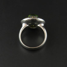 Load image into Gallery viewer, Peridot, Yellow Sapphire and Diamond Ring

