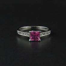 Load image into Gallery viewer, Pink Sapphire and Diamond Ring
