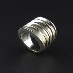 Wide Silver Ring