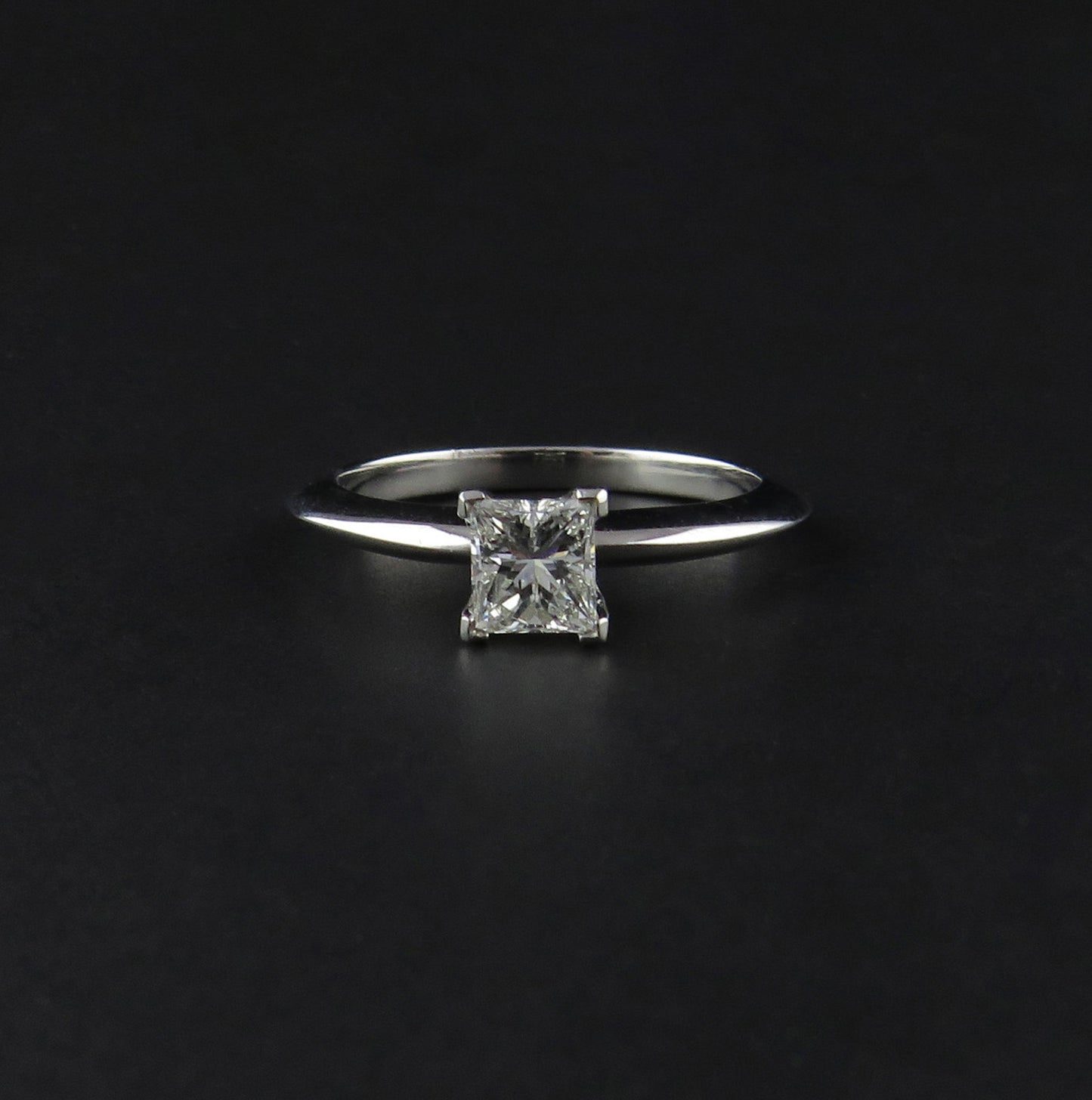 Princess Cut Diamond Solitaire Ring