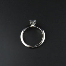 Load image into Gallery viewer, Princess Cut Diamond Solitaire Ring
