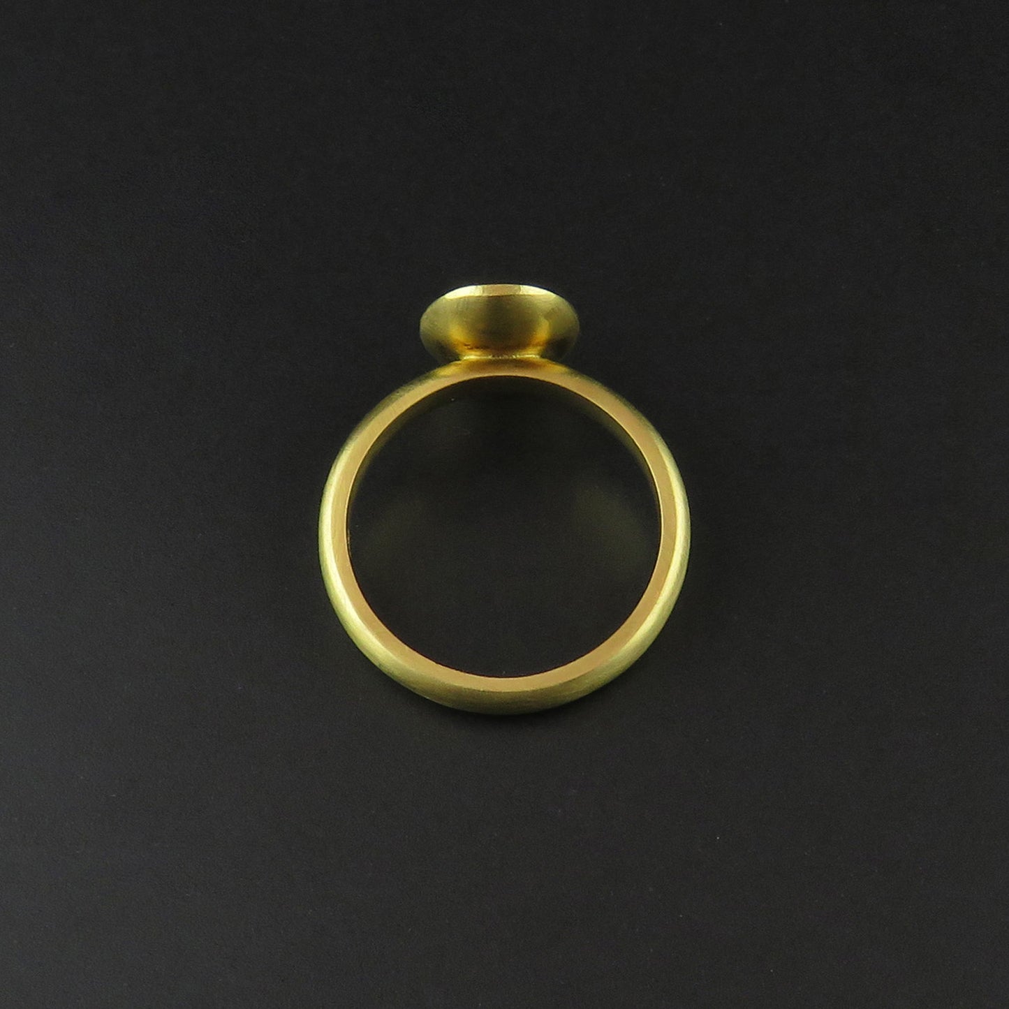 Oval Fancy Yellow Diamond Ring