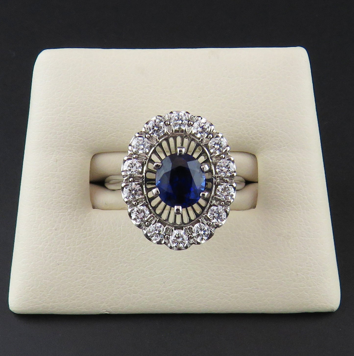 Sapphire and Diamond Dress Ring