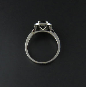 Platinum Black Diamond Ring