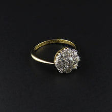 Load image into Gallery viewer, Old Cut Diamond Cluster Ring

